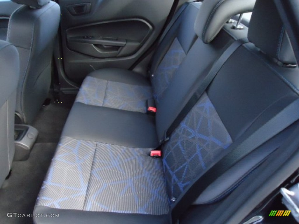 2013 Ford Fiesta SE Sedan Rear Seat Photo #72673111