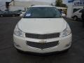 2011 White Diamond Tricoat Chevrolet Traverse LTZ AWD  photo #2