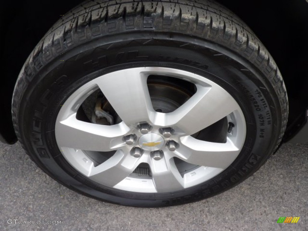 2011 Chevrolet Traverse LTZ AWD Wheel Photo #72673485