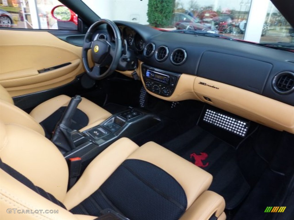 2000 Ferrari 360 Modena Tan Dashboard Photo #72674014