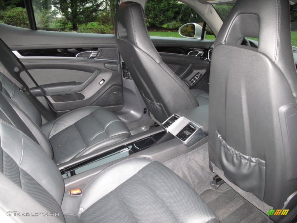 2012 Porsche Panamera 4 Rear Seat Photo #72674299