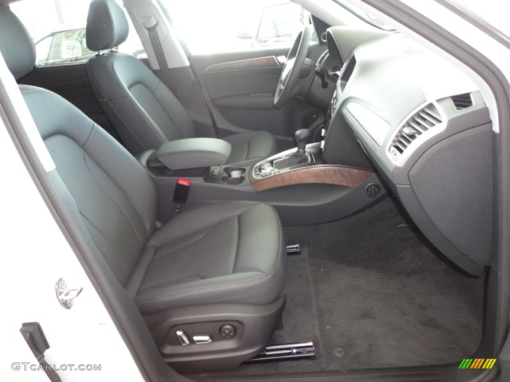 Black Interior 2013 Audi Q5 2.0 TFSI hybrid quattro Photo #72674650