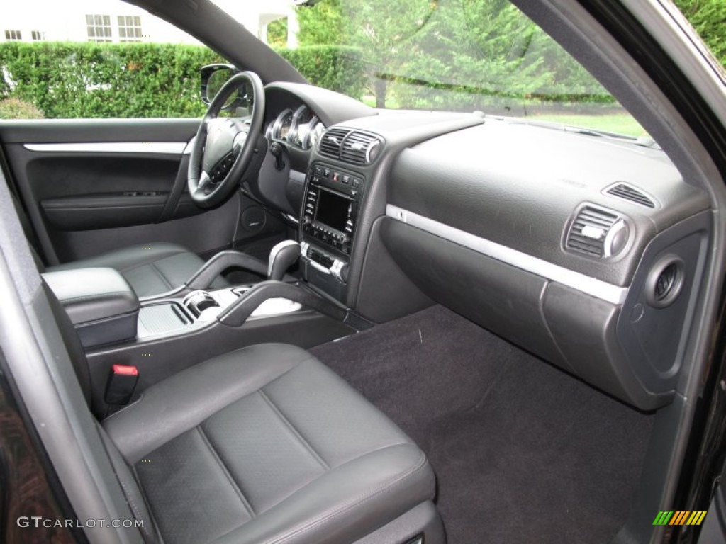 Black Interior 2009 Porsche Cayenne S Photo #72674776