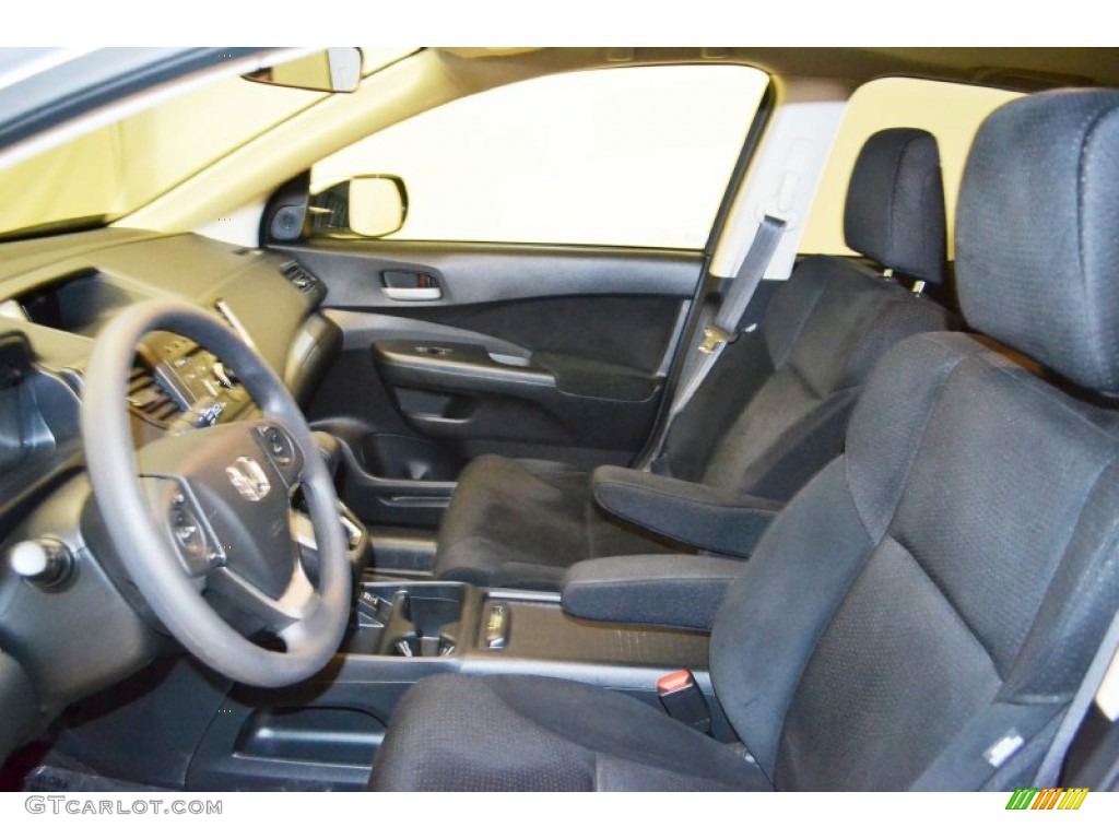 Black Interior 2012 Honda CR-V EX Photo #72674899