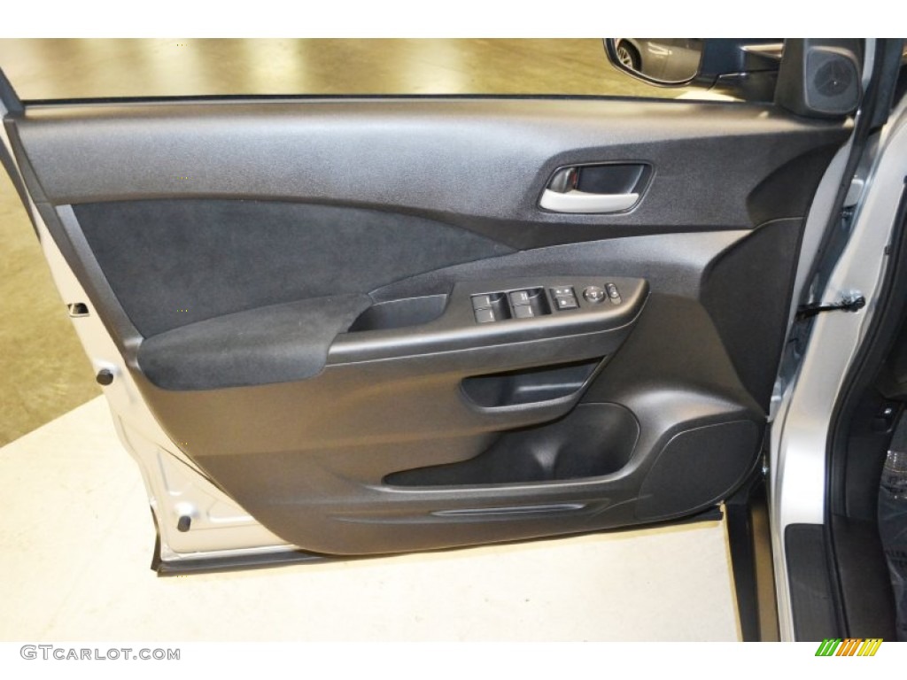 2012 Honda CR-V EX Black Door Panel Photo #72674962