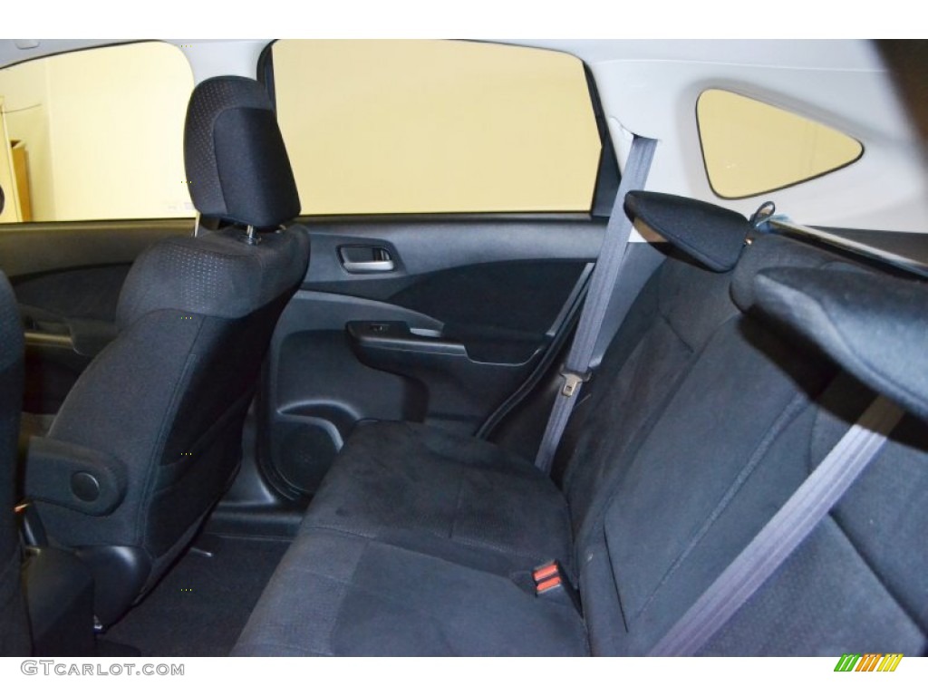 Black Interior 2012 Honda CR-V EX Photo #72675001
