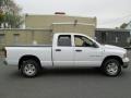 2004 Bright White Dodge Ram 1500 SLT Quad Cab 4x4  photo #10