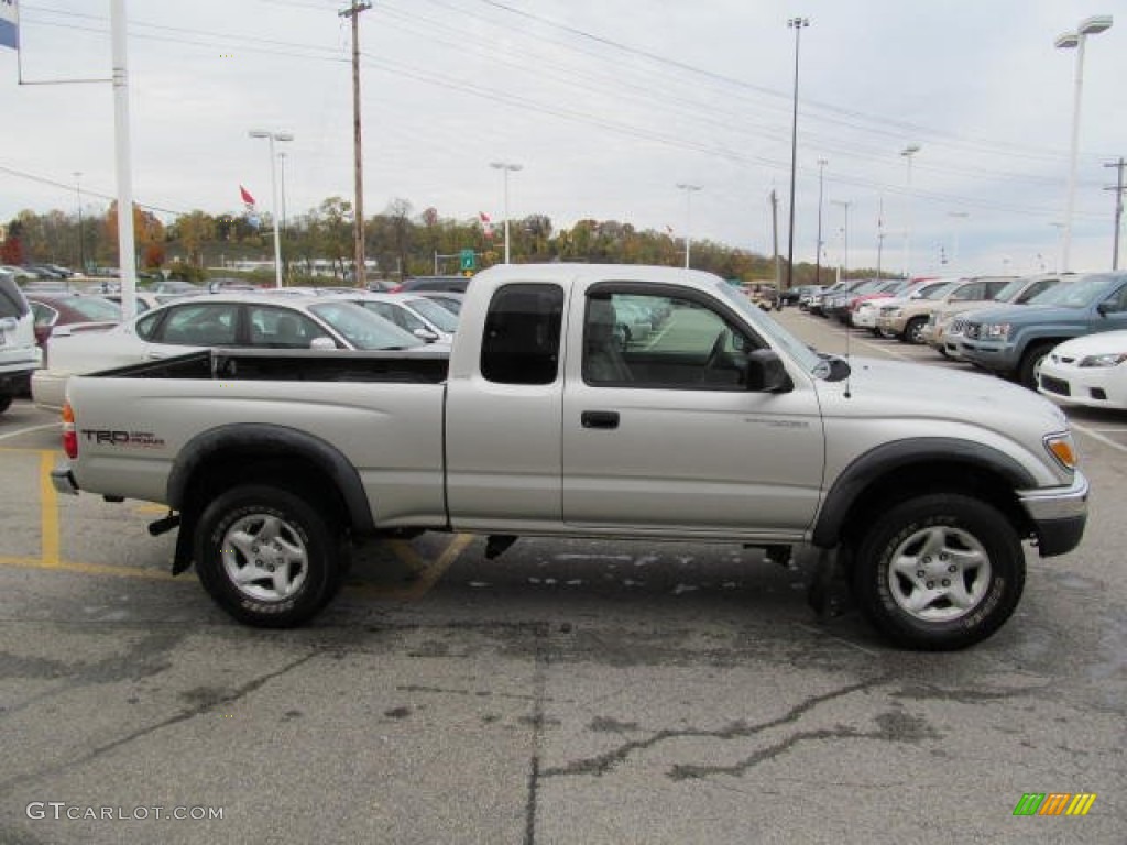 2004 Tacoma V6 TRD Xtracab 4x4 - Lunar Mist Metallic / Charcoal photo #8