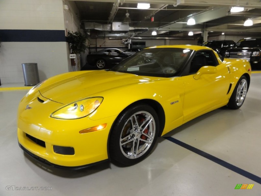 Velocity Yellow 2008 Chevrolet Corvette Z06 Exterior Photo #72675883