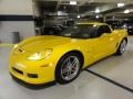 2008 Velocity Yellow Chevrolet Corvette Z06  photo #2