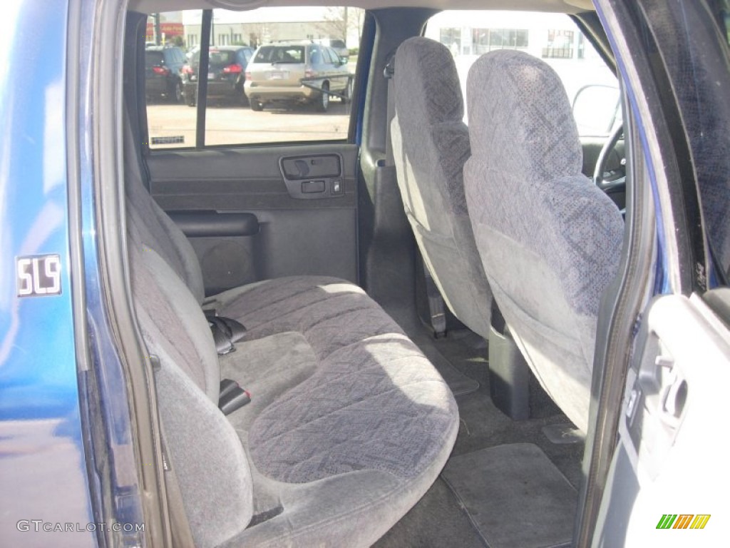 2001 GMC Sonoma SLS Crew Cab 4x4 Rear Seat Photos