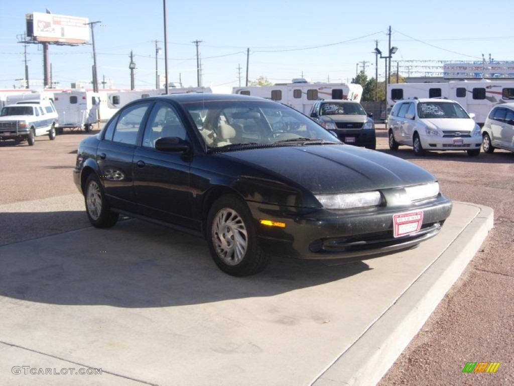 1999 S Series SL2 Sedan - Green / Tan photo #14