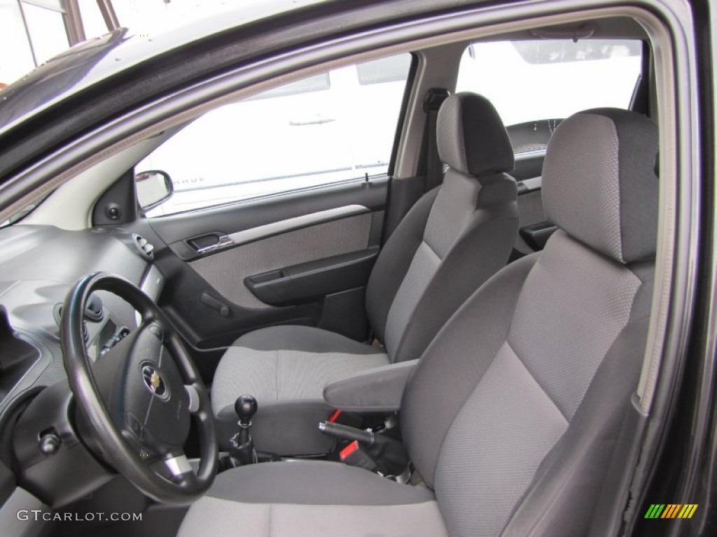 2010 Aveo Aveo5 LT - Black Granite / Charcoal photo #12