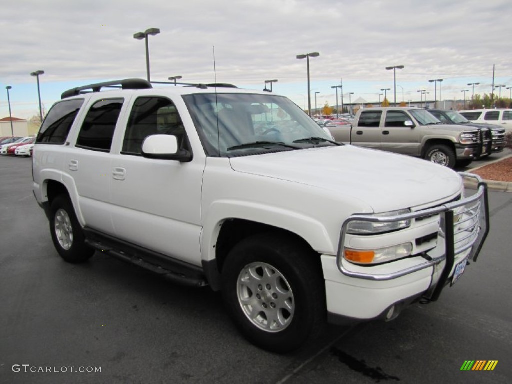 2004 Tahoe Z71 4x4 - Summit White / Gray/Dark Charcoal photo #7