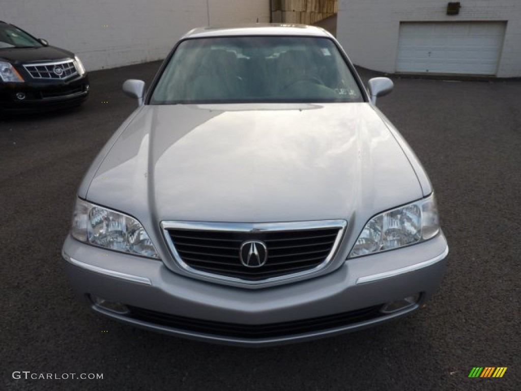 2004 RL 3.5 - Satin Silver Metallic / Slate photo #2