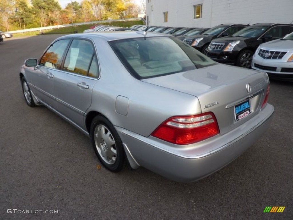 2004 RL 3.5 - Satin Silver Metallic / Slate photo #5