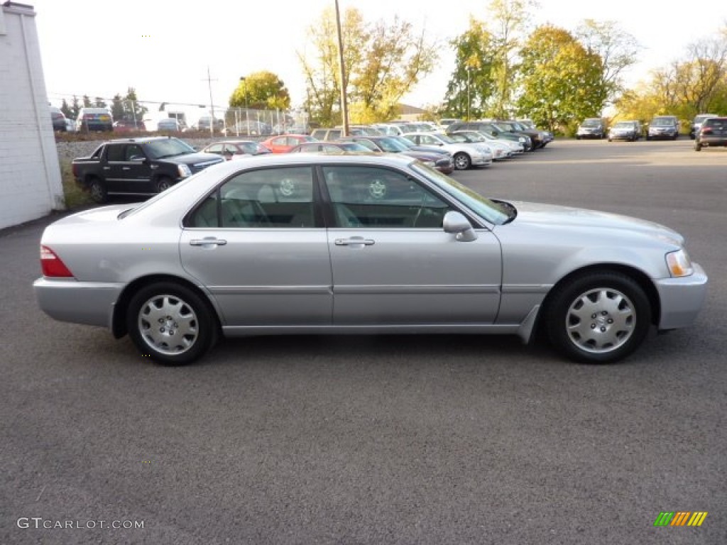 2004 RL 3.5 - Satin Silver Metallic / Slate photo #8