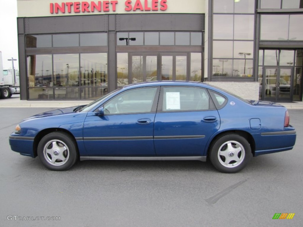 2003 Impala  - Superior Blue Metallic / Medium Gray photo #2