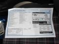 2013 Volkswagen GTI 4 Door Window Sticker