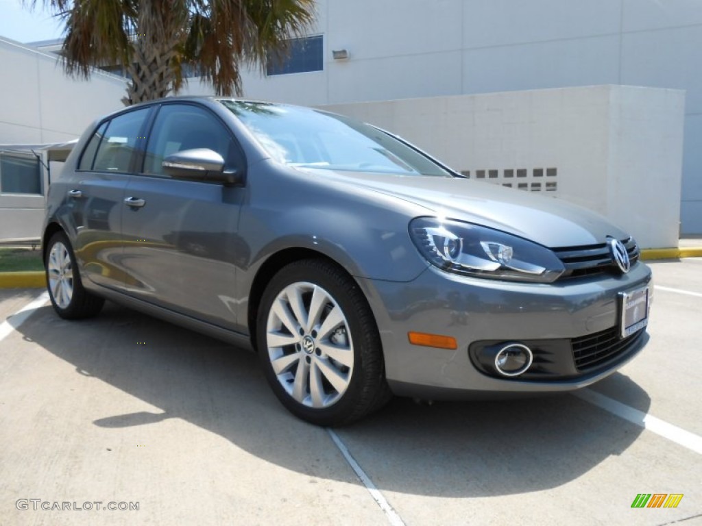 2013 Golf 4 Door TDI - United Gray Metallic / Titan Black photo #1