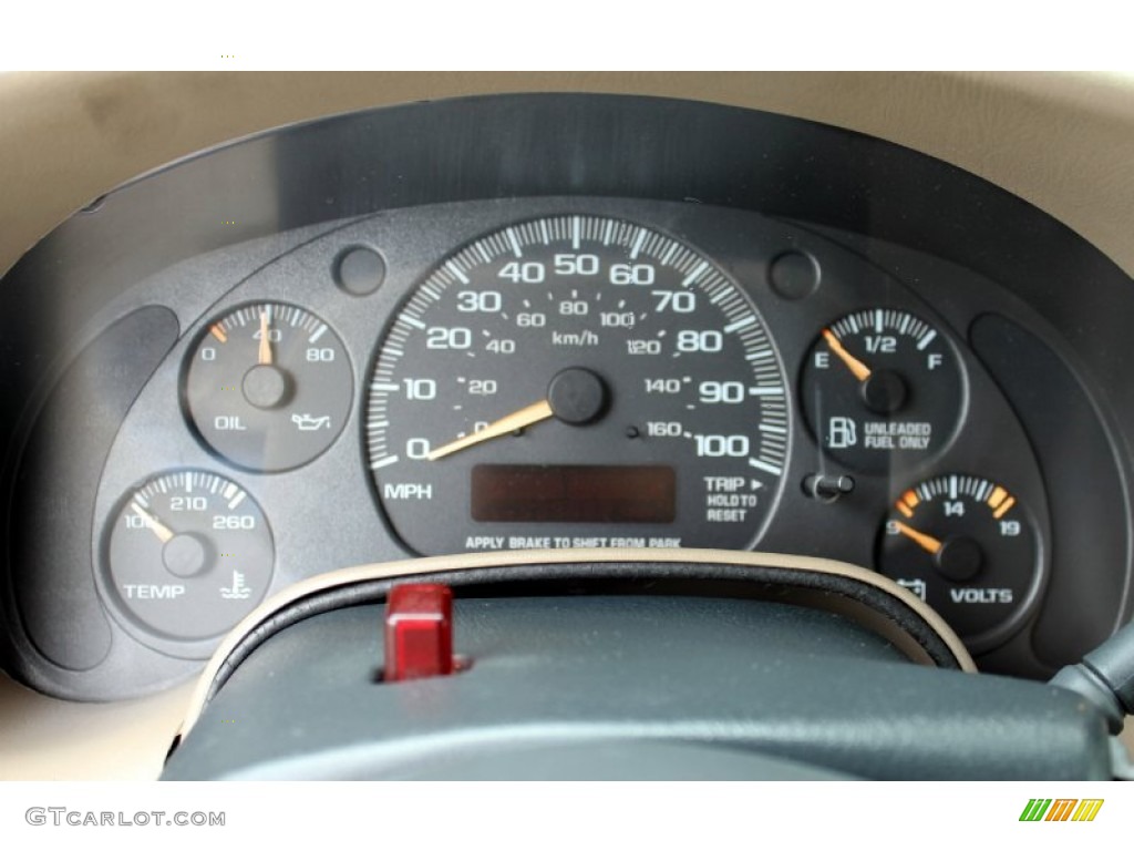 2003 GMC Safari Standard Safari Model Gauges Photo #72679474