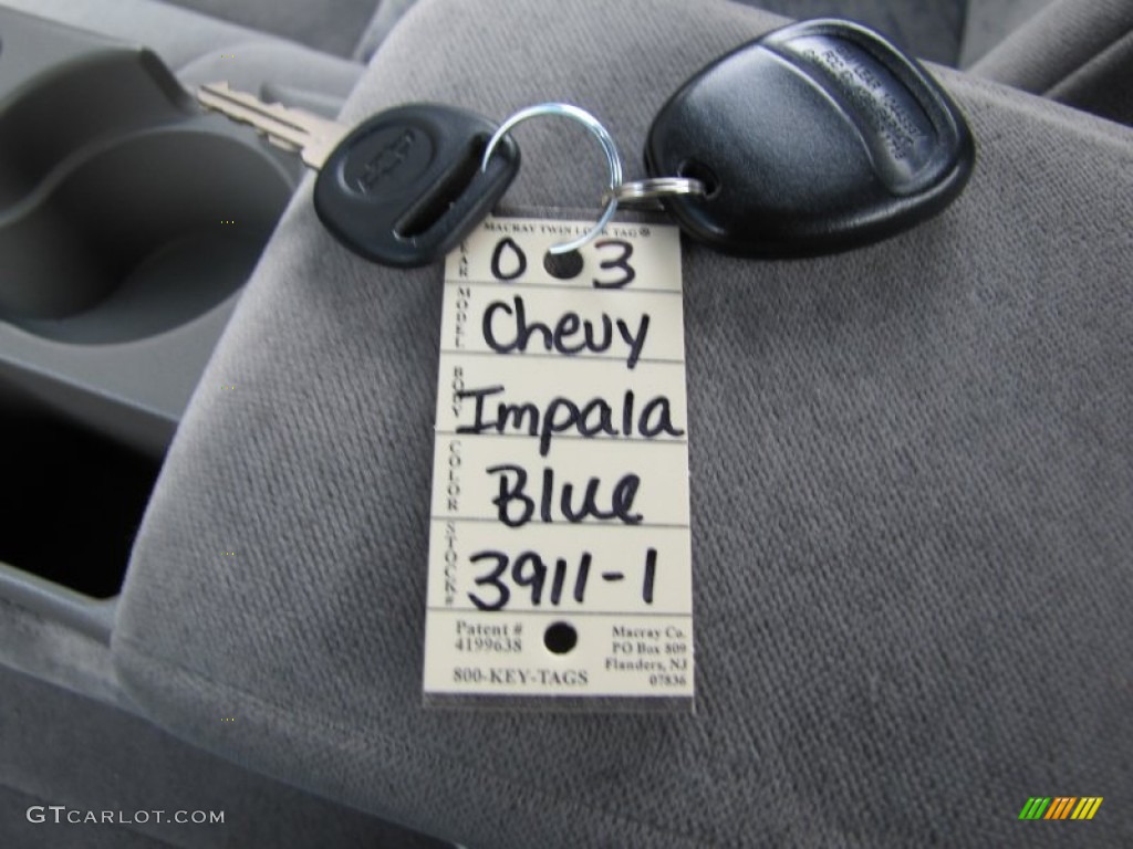 2003 Chevrolet Impala Standard Impala Model Keys Photo #72679556