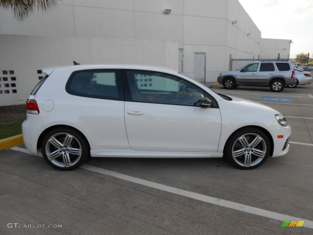 Candy White 2013 Volkswagen Golf R 2 Door 4Motion Exterior Photo #72679771