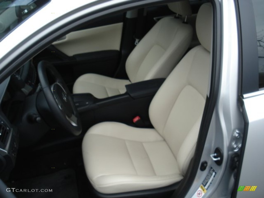 Water Gray Interior 2011 Lexus CT 200h Hybrid Premium Photo #72680168