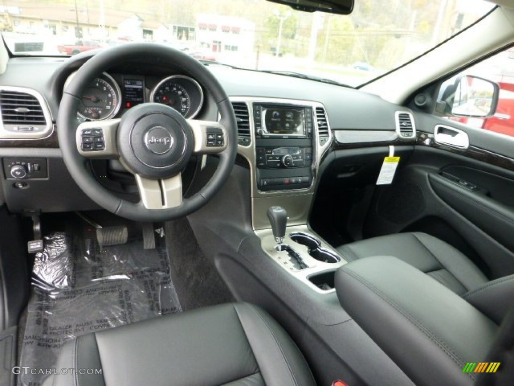 2013 Grand Cherokee Laredo X Package 4x4 - Winter Chill Pearl / Black photo #13