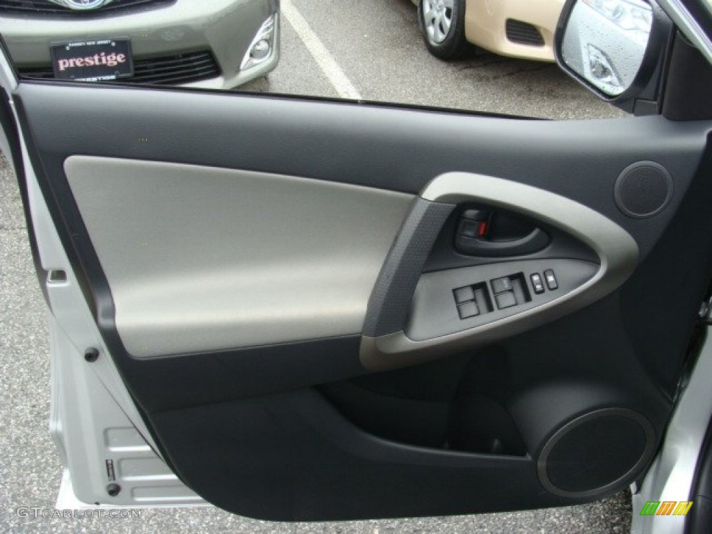 2010 Toyota RAV4 I4 4WD Ash Gray Door Panel Photo #72681601