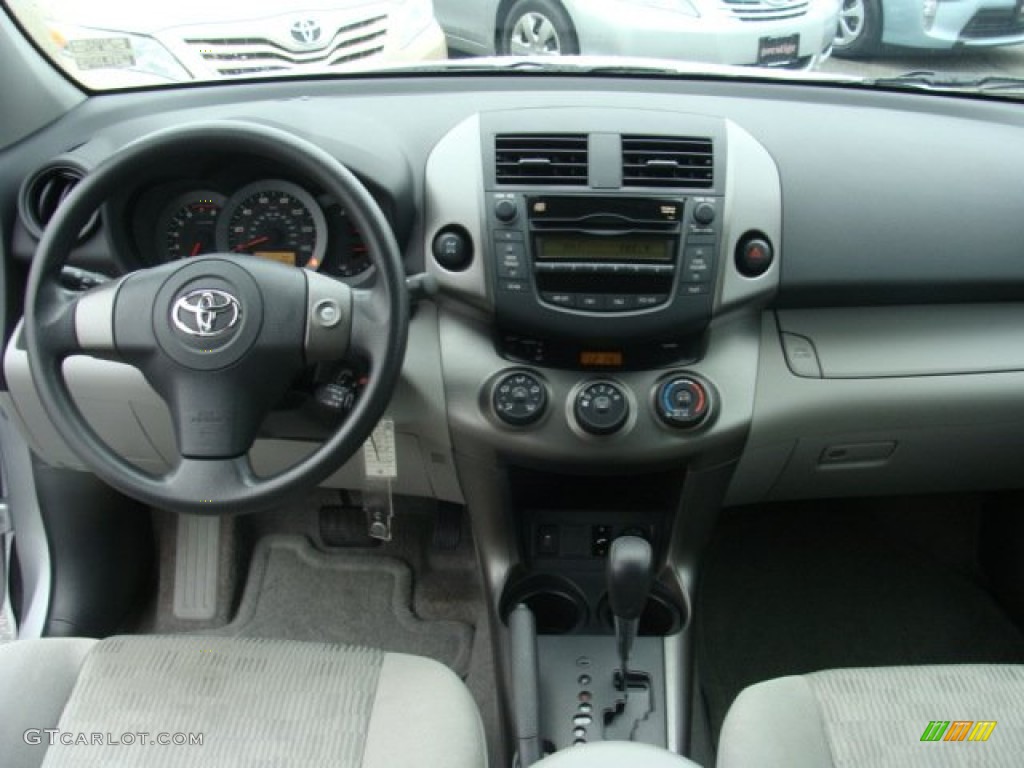 2010 Toyota RAV4 I4 4WD Ash Gray Dashboard Photo #72681653
