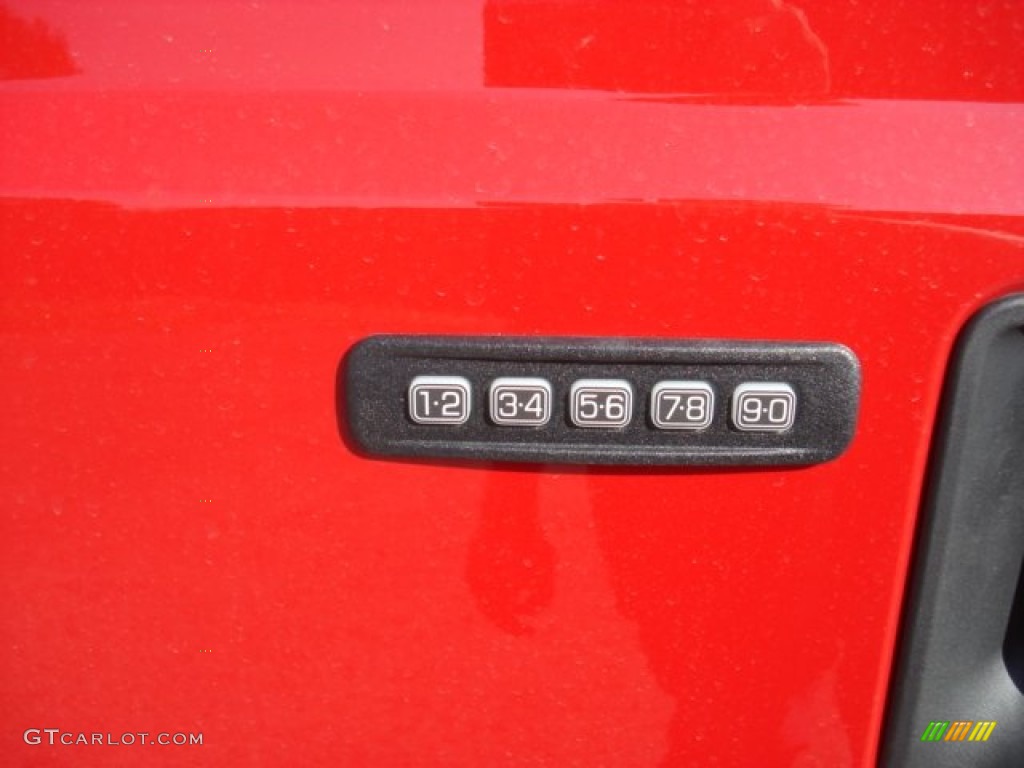 2012 F250 Super Duty XL Regular Cab 4x4 - Vermillion Red / Steel photo #10