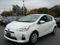 2012 Super White Toyota Prius c Hybrid Two  photo #3