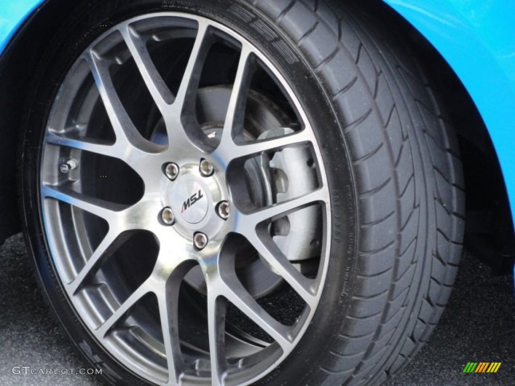 2010 Mustang GT Premium Coupe - Grabber Blue / Charcoal Black photo #9