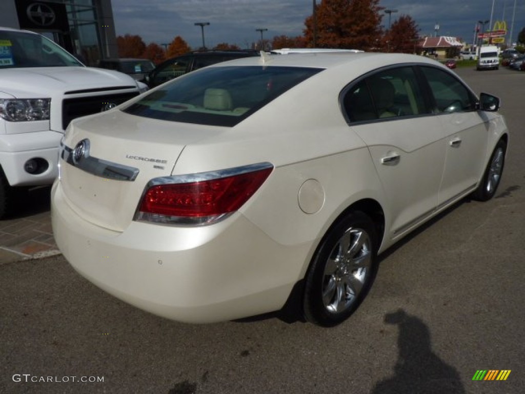 White Diamond Tricoat 2010 Buick LaCrosse CXL Exterior Photo #72682732