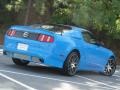 2010 Grabber Blue Ford Mustang GT Premium Coupe  photo #12