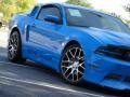 2010 Grabber Blue Ford Mustang GT Premium Coupe  photo #19