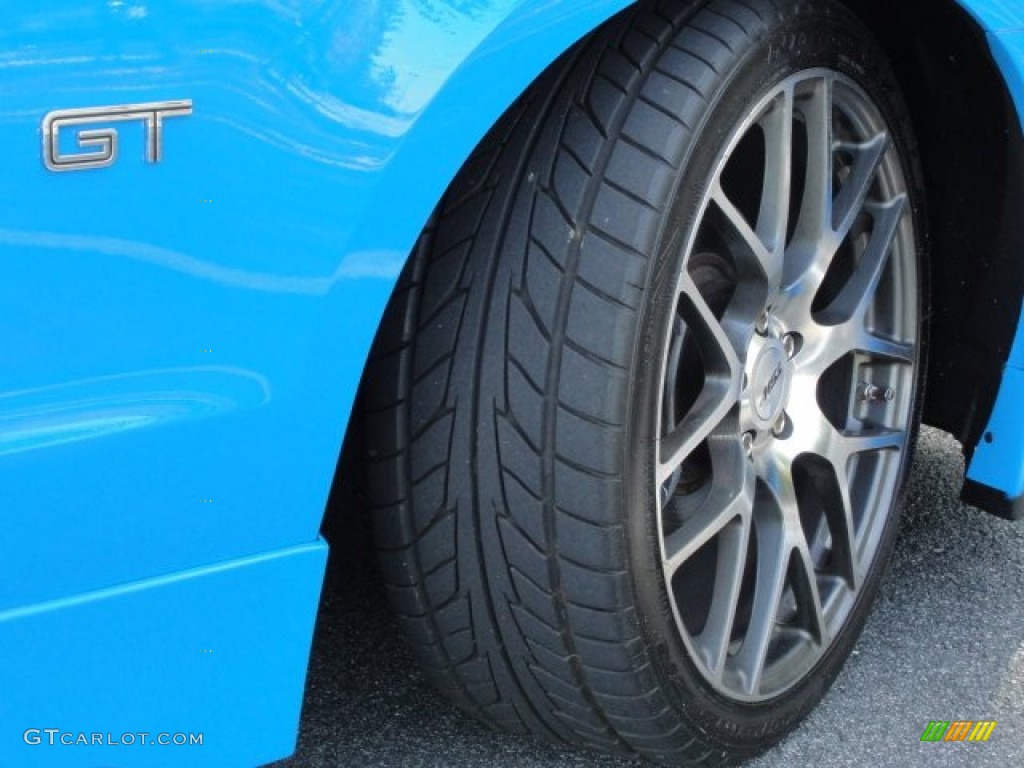 2010 Mustang GT Premium Coupe - Grabber Blue / Charcoal Black photo #22