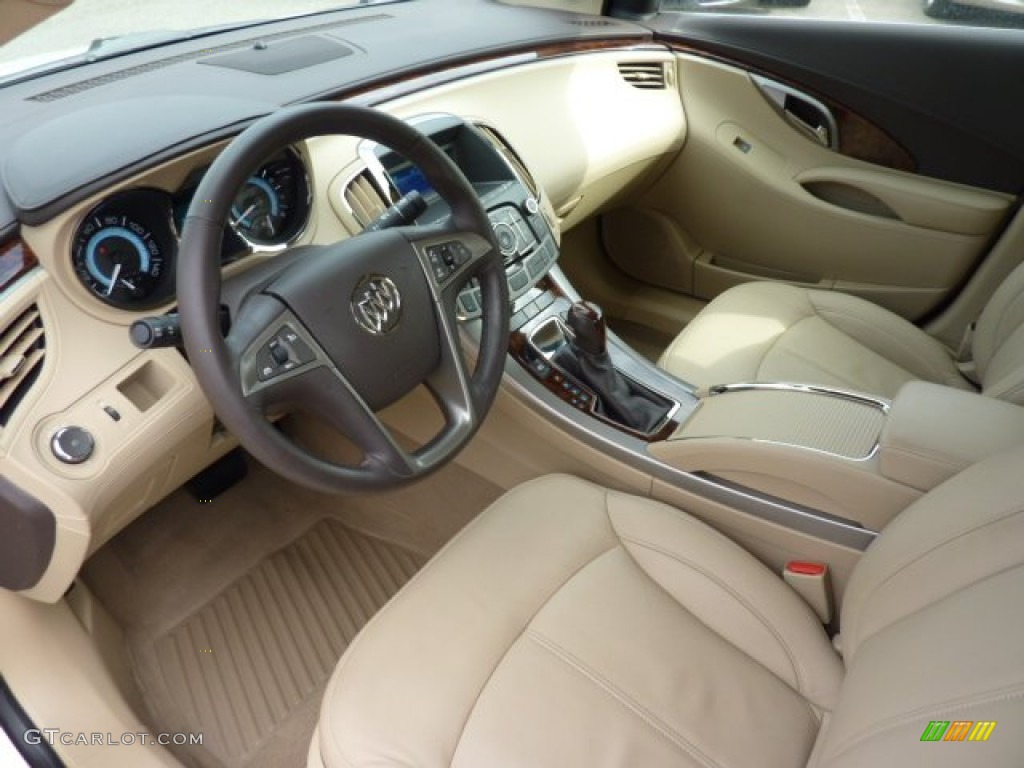 Cocoa/Light Cashmere Interior 2010 Buick LaCrosse CXL Photo #72683023