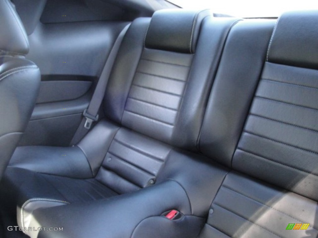 2010 Ford Mustang GT Premium Coupe Rear Seat Photo #72683487