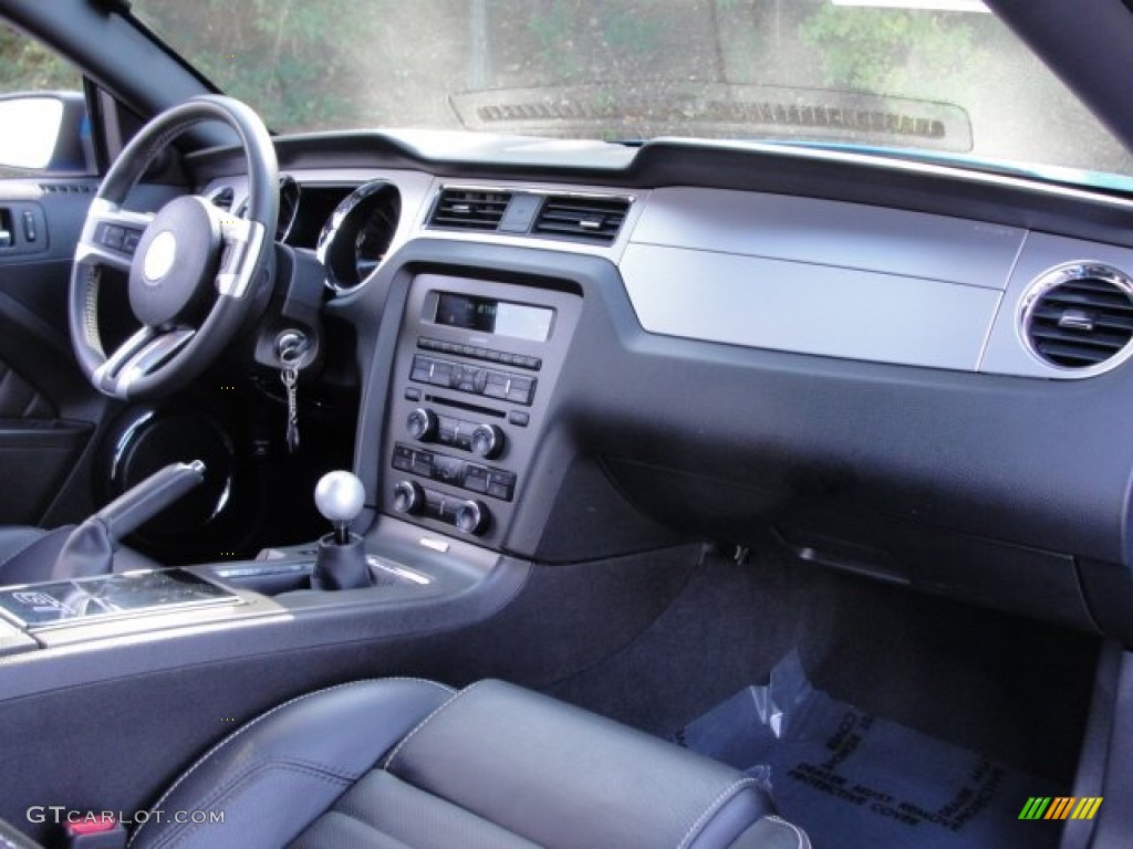 2010 Mustang GT Premium Coupe - Grabber Blue / Charcoal Black photo #57