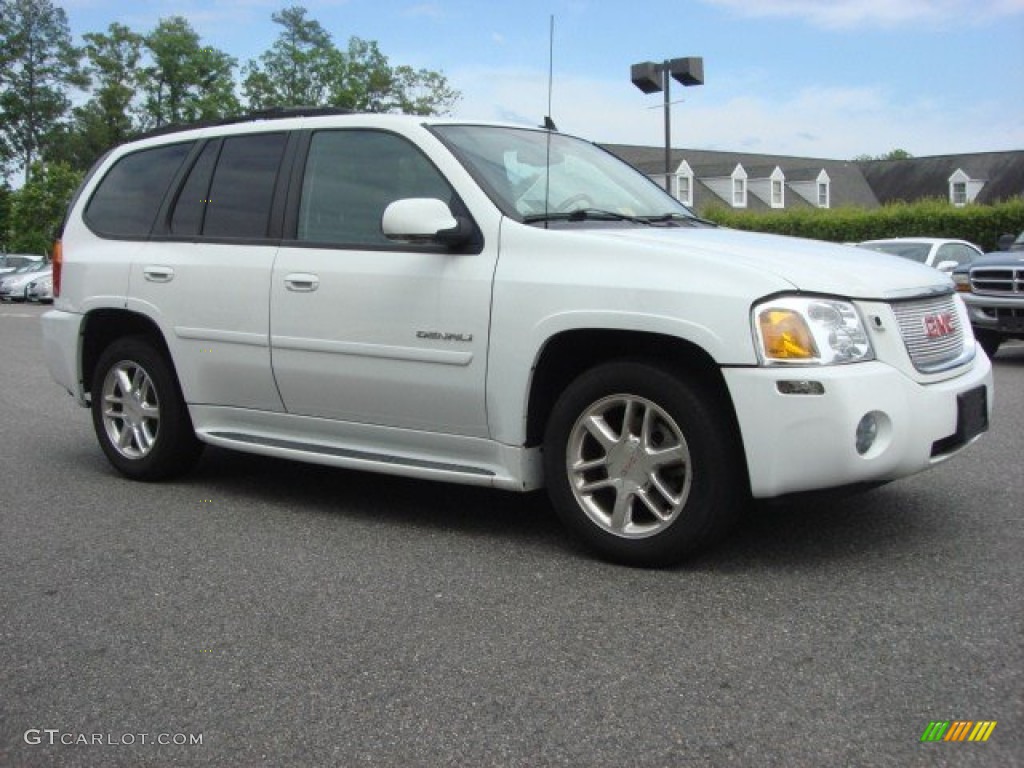Summit White 2009 GMC Envoy Denali 4x4 Exterior Photo #72683671