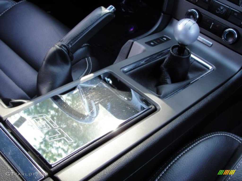 2010 Mustang GT Premium Coupe - Grabber Blue / Charcoal Black photo #59