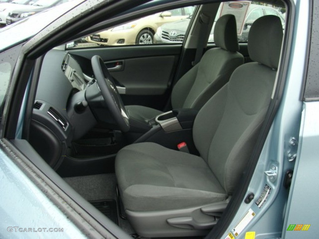 Dark Gray Interior 2012 Toyota Prius 3rd Gen Two Hybrid Photo #72683731