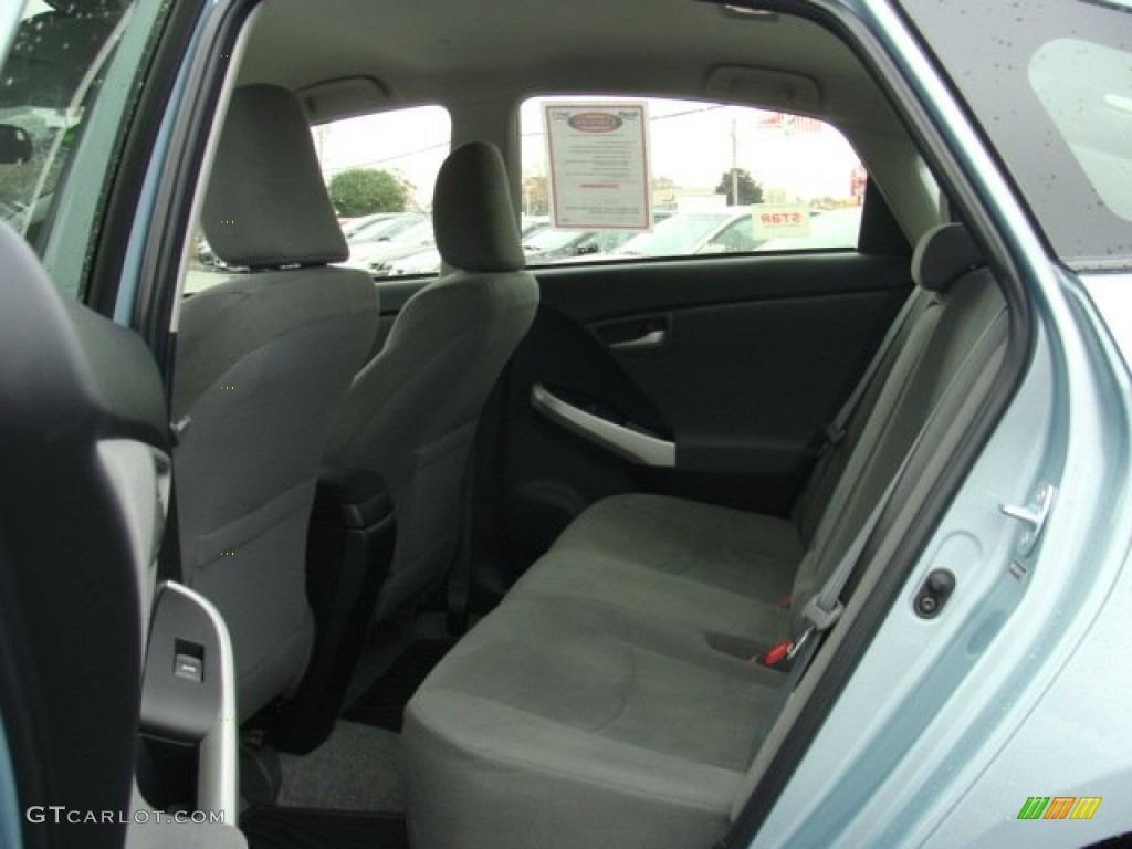 2012 Toyota Prius 3rd Gen Two Hybrid Rear Seat Photo #72683821