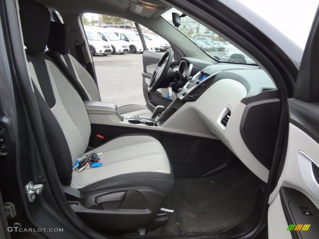 2010 Equinox LS - Cyber Gray Metallic / Jet Black/Light Titanium photo #18