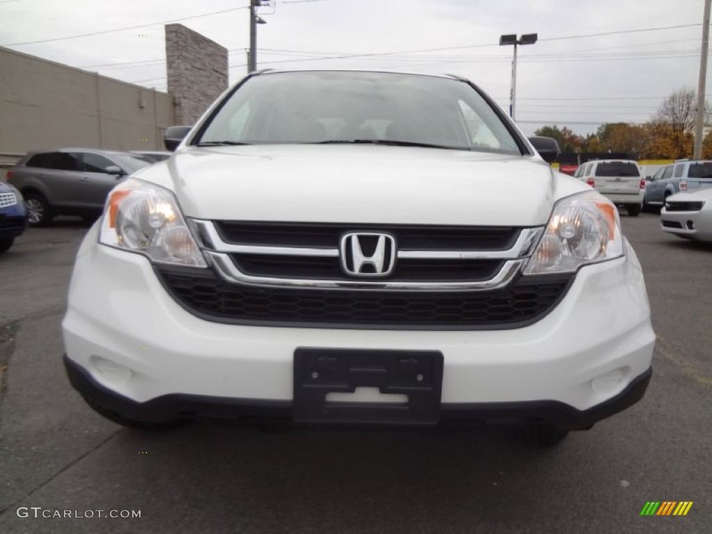 2011 CR-V SE 4WD - Taffeta White / Gray photo #2