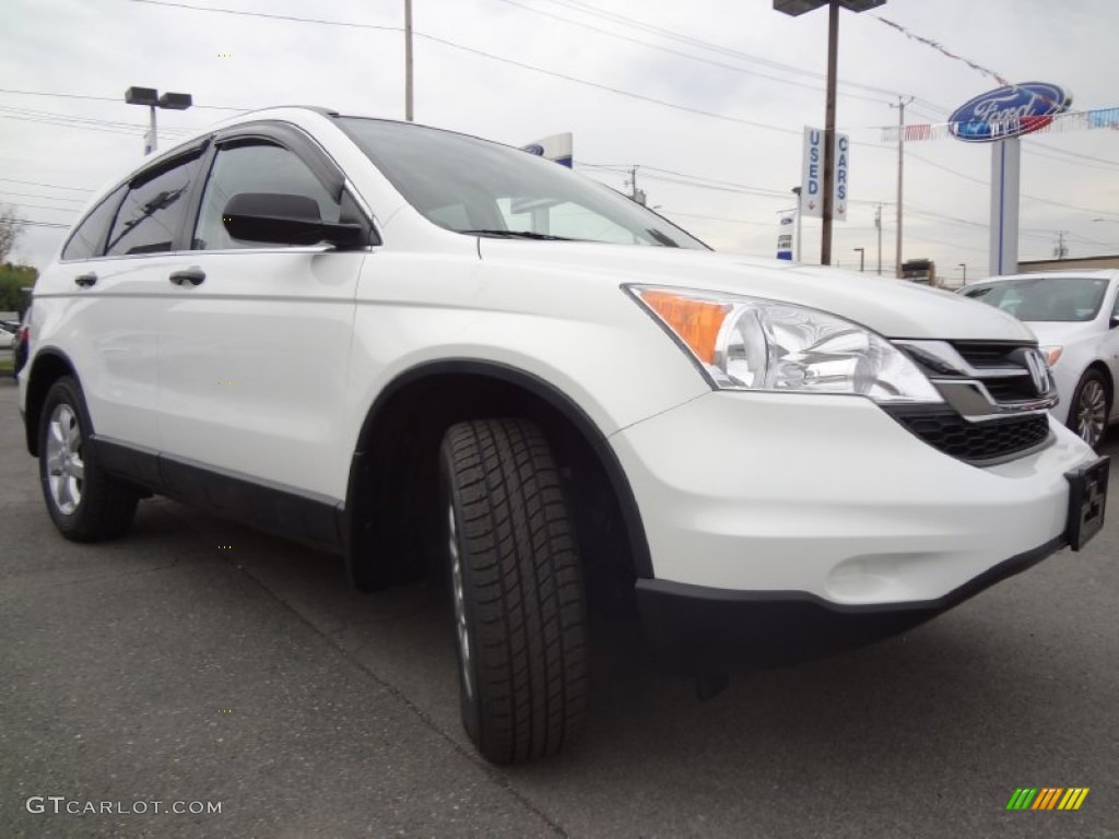 2011 CR-V SE 4WD - Taffeta White / Gray photo #3