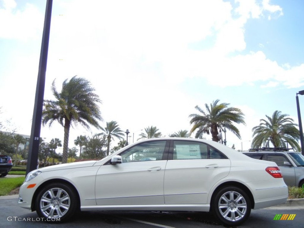 Diamond White Metallic 2013 Mercedes-Benz E 350 Sedan Exterior Photo #72685162