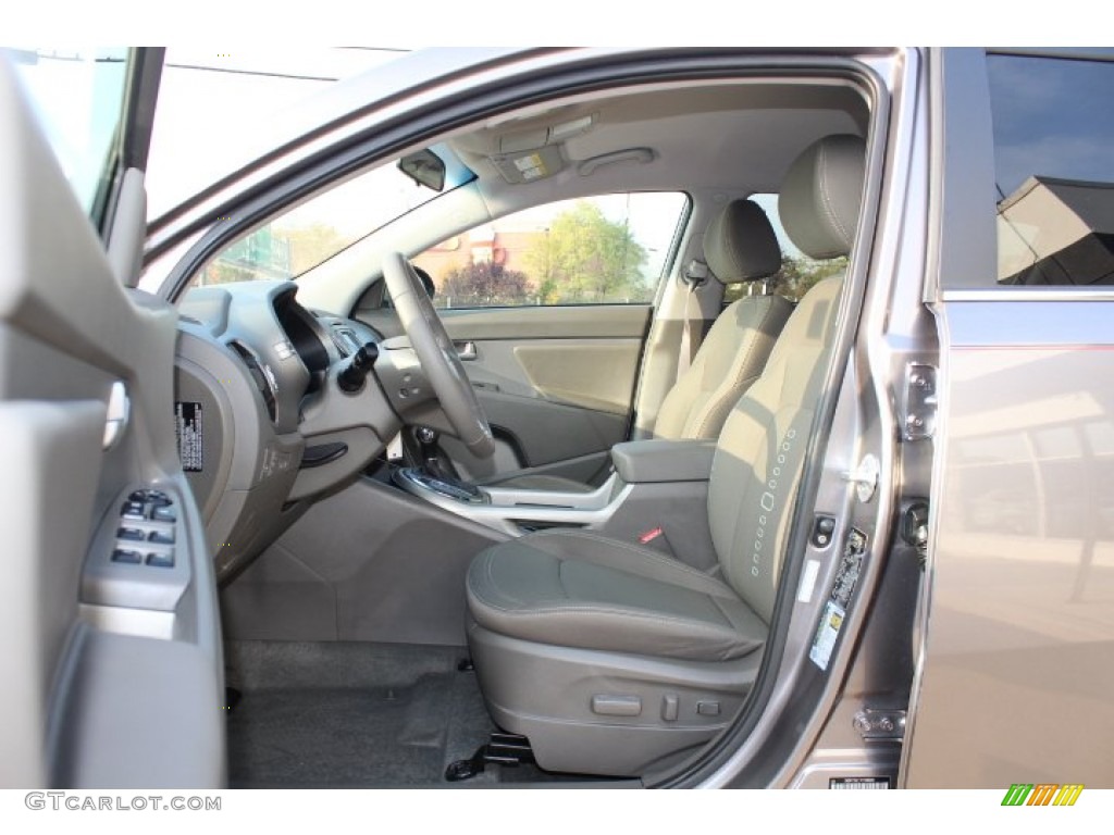 Alpine Gray Interior 2012 Kia Sportage EX Photo #72685217